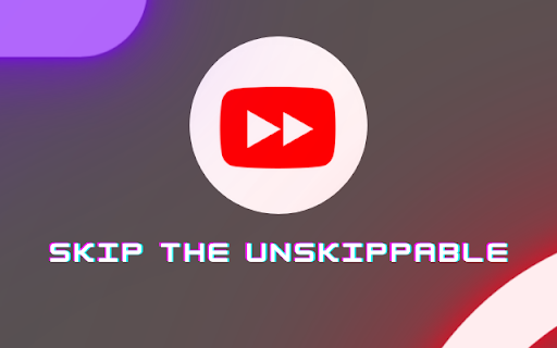 YouSkip: skip the unskippable  from Chrome web store to be run with OffiDocs Chromium online