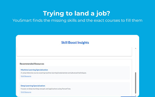 YouSmart  from Chrome web store to be run with OffiDocs Chromium online