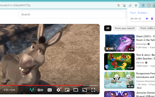 YouStamp  from Chrome web store to be run with OffiDocs Chromium online