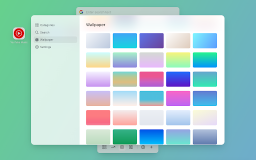 YouTab  from Chrome web store to be run with OffiDocs Chromium online