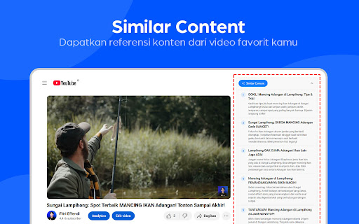YouTube101 Assistant  from Chrome web store to be run with OffiDocs Chromium online