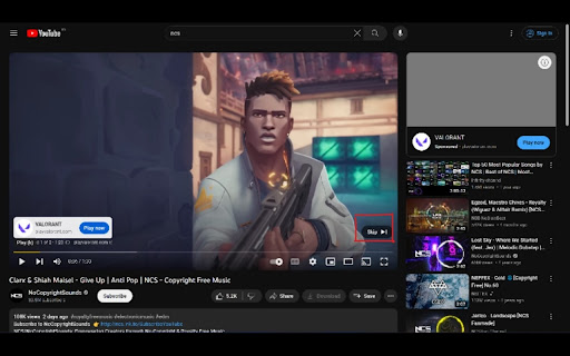 YouTube Ad Accelerator  from Chrome web store to be run with OffiDocs Chromium online