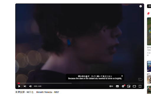 Youtube AI translation  from Chrome web store to be run with OffiDocs Chromium online