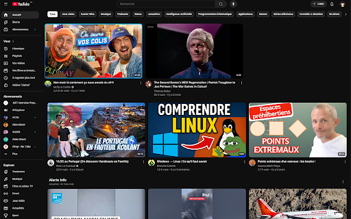 YouTube anti shorts  from Chrome web store to be run with OffiDocs Chromium online