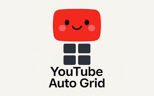 Youtube Auto Grid  from Chrome web store to be run with OffiDocs Chromium online