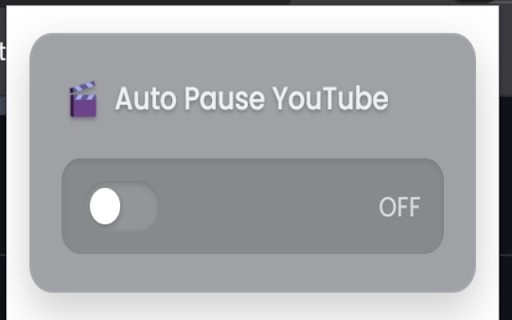 YouTube Auto Pause/Play  from Chrome web store to be run with OffiDocs Chromium online