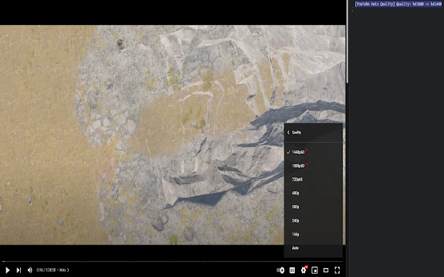 Youtube Auto Quality  from Chrome web store to be run with OffiDocs Chromium online