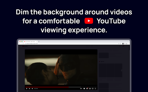 YouTube Backlight  from Chrome web store to be run with OffiDocs Chromium online