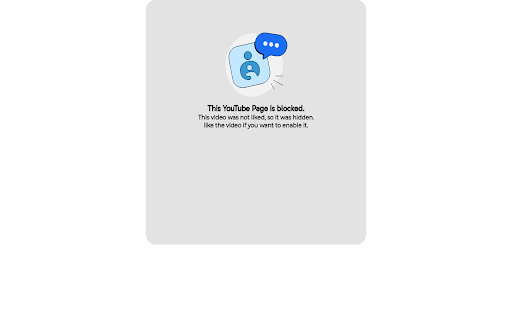 YouTube Blocker  from Chrome web store to be run with OffiDocs Chromium online