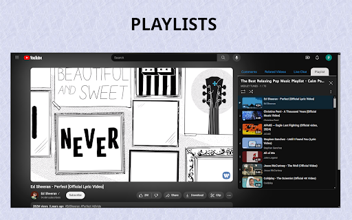 YouTubeBoosted (For YouTube™)  from Chrome web store to be run with OffiDocs Chromium online