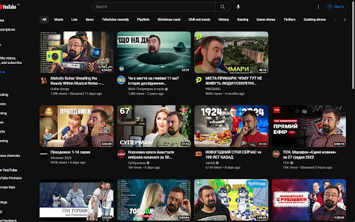YouTube Borodulkify  from Chrome web store to be run with OffiDocs Chromium online