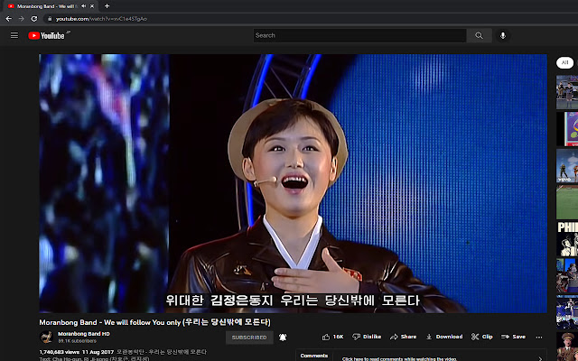 YoutubeCaption천리마체  from Chrome web store to be run with OffiDocs Chromium online
