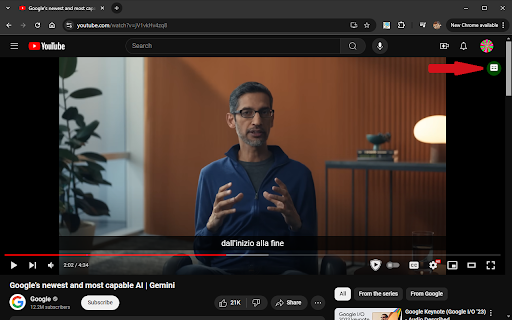 YouTube Caption Translator  from Chrome web store to be run with OffiDocs Chromium online