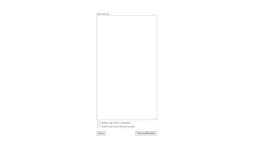 YouTube Chat Notifier  from Chrome web store to be run with OffiDocs Chromium online
