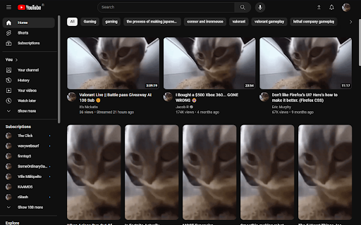 Youtube ChipiChapafy  from Chrome web store to be run with OffiDocs Chromium online