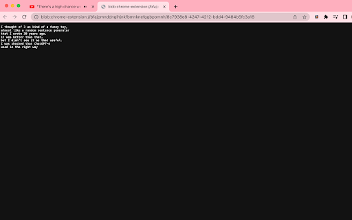 Youtube Closed Caption Exporter  from Chrome web store to be run with OffiDocs Chromium online