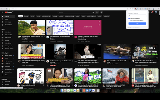 YouTube Columns Adjuster  from Chrome web store to be run with OffiDocs Chromium online