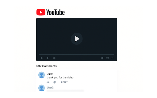 YouTube Comment Guard  from Chrome web store to be run with OffiDocs Chromium online