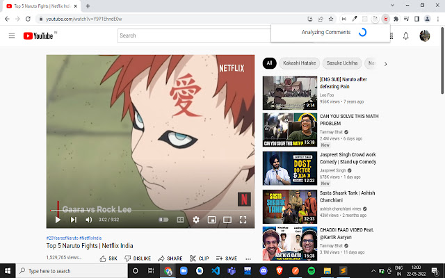 YouTube Comments Section Analyzer  from Chrome web store to be run with OffiDocs Chromium online