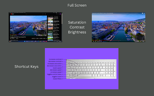 YouTube Controls (For Students)  from Chrome web store to be run with OffiDocs Chromium online