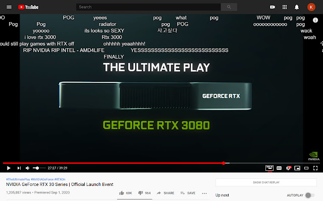 YouTube Danmaku  from Chrome web store to be run with OffiDocs Chromium online