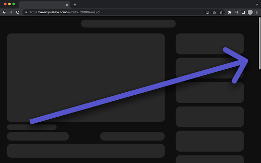 Youtube Dark Scrollbar  from Chrome web store to be run with OffiDocs Chromium online