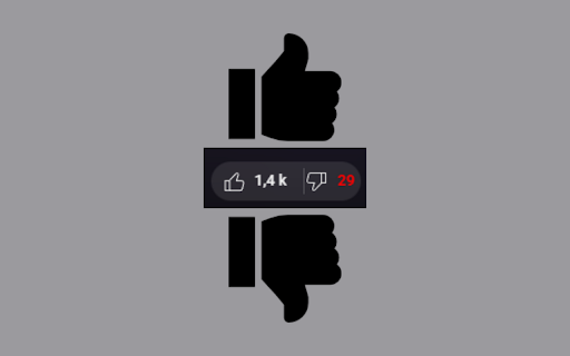 Youtube Dislike Viewer  from Chrome web store to be run with OffiDocs Chromium online