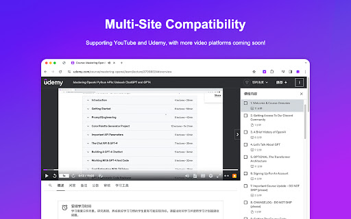 YouTube Dubbing – Translate  Dub  from Chrome web store to be run with OffiDocs Chromium online