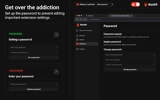 YouTube™ Focus: Remove Distractions, Shorts, Suggestions  from Chrome web store to be run with OffiDocs Chromium online