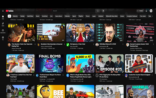 YouTube Grid Editor  from Chrome web store to be run with OffiDocs Chromium online
