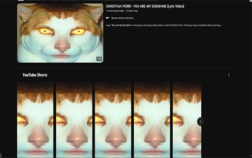 YouTube Monday Catify  from Chrome web store to be run with OffiDocs Chromium online