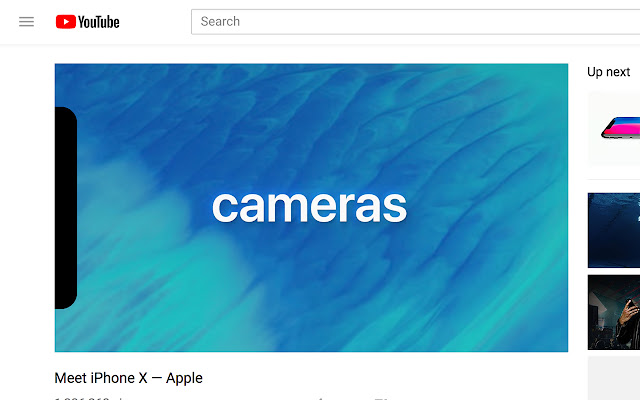 YouTube Notch Mode  from Chrome web store to be run with OffiDocs Chromium online