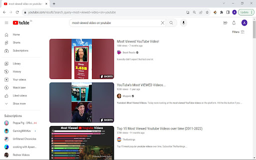 YouTube Only What You Search  from Chrome web store to be run with OffiDocs Chromium online