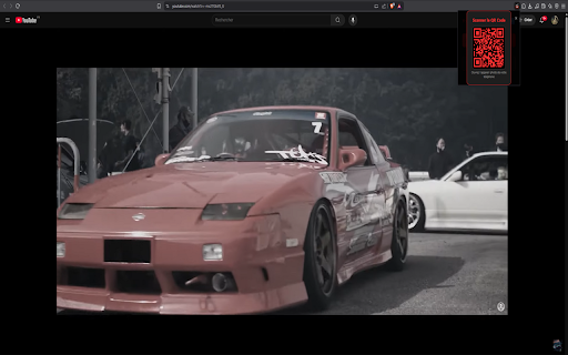 YouTube PiP  QR  from Chrome web store to be run with OffiDocs Chromium online