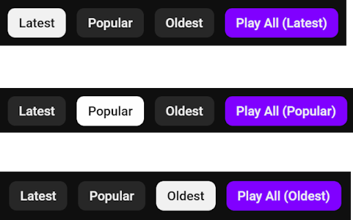 Youtube Play All  from Chrome web store to be run with OffiDocs Chromium online