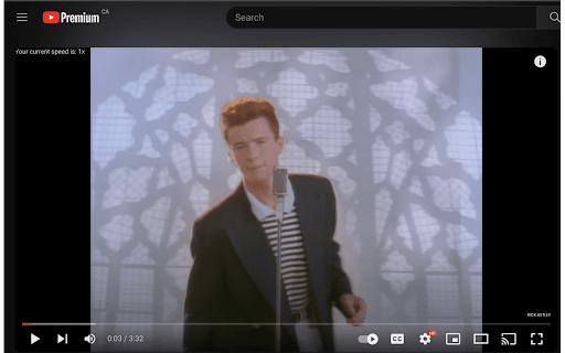 YouTube Playback Speed Master  from Chrome web store to be run with OffiDocs Chromium online