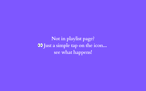 YouTube Playlist Export  from Chrome web store to be run with OffiDocs Chromium online