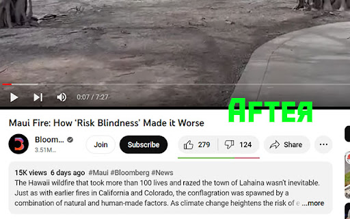 YouTube Propaganda Remover  from Chrome web store to be run with OffiDocs Chromium online