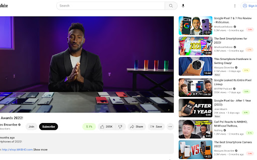 Youtube Quality Meter  from Chrome web store to be run with OffiDocs Chromium online