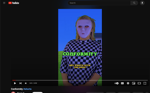 Youtube Redirect  from Chrome web store to be run with OffiDocs Chromium online