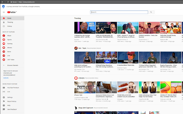 Youtube Search Focus  from Chrome web store to be run with OffiDocs Chromium online