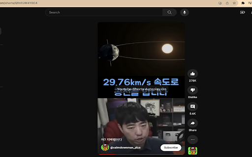 Youtube Shorts Auto Play  from Chrome web store to be run with OffiDocs Chromium online