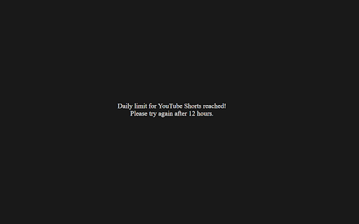 YouTube Shorts Blocker  from Chrome web store to be run with OffiDocs Chromium online