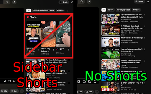 YouTube Shorts  Playables Remover  from Chrome web store to be run with OffiDocs Chromium online