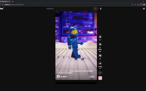 Youtube Shorts to normal Youtube Video  from Chrome web store to be run with OffiDocs Chromium online