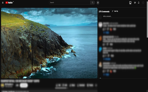 Youtube Side Comments  from Chrome web store to be run with OffiDocs Chromium online