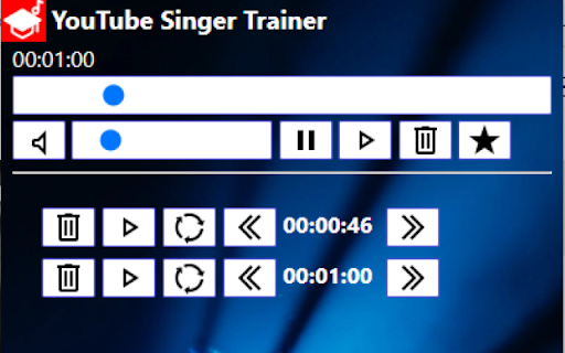 YouTube Singer Trainer  from Chrome web store to be run with OffiDocs Chromium online