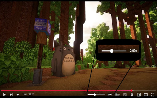 YouTube Speed Slider  from Chrome web store to be run with OffiDocs Chromium online