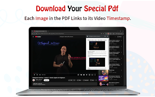 Youtube Study Kit  from Chrome web store to be run with OffiDocs Chromium online