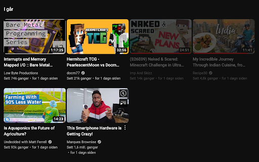 YouTube subscription page without Shorts  from Chrome web store to be run with OffiDocs Chromium online